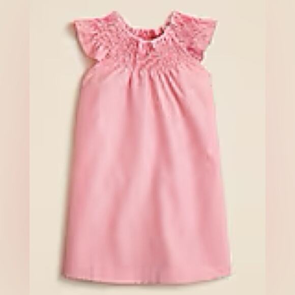 Crewcuts Girls' Candy Apple stripe smocked nightgown - Picture 1 of 8